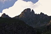 100 Dalla Casera Valletto zoom verso il Valletto nella luce del tramonto